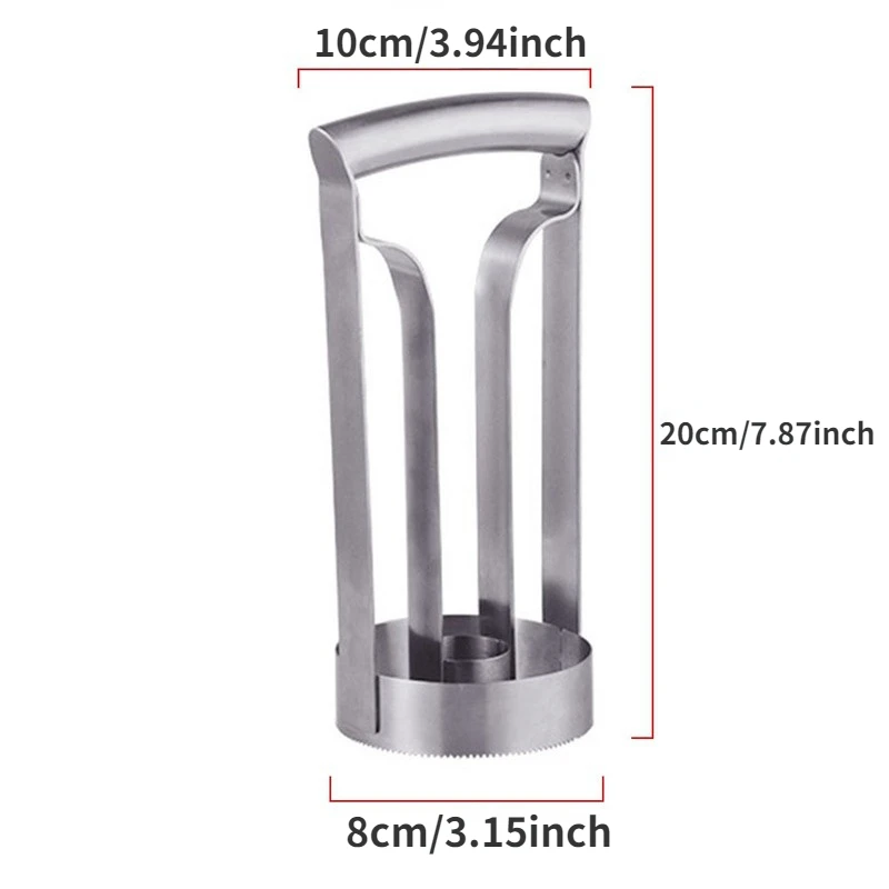 Mango Splitter Tool - ที่ปอกและหั่นสับปะรดสแตนเลส 1 ชิ้น อุปกรณ์ครัวสำหรับหั่นและปอกสับปะรด