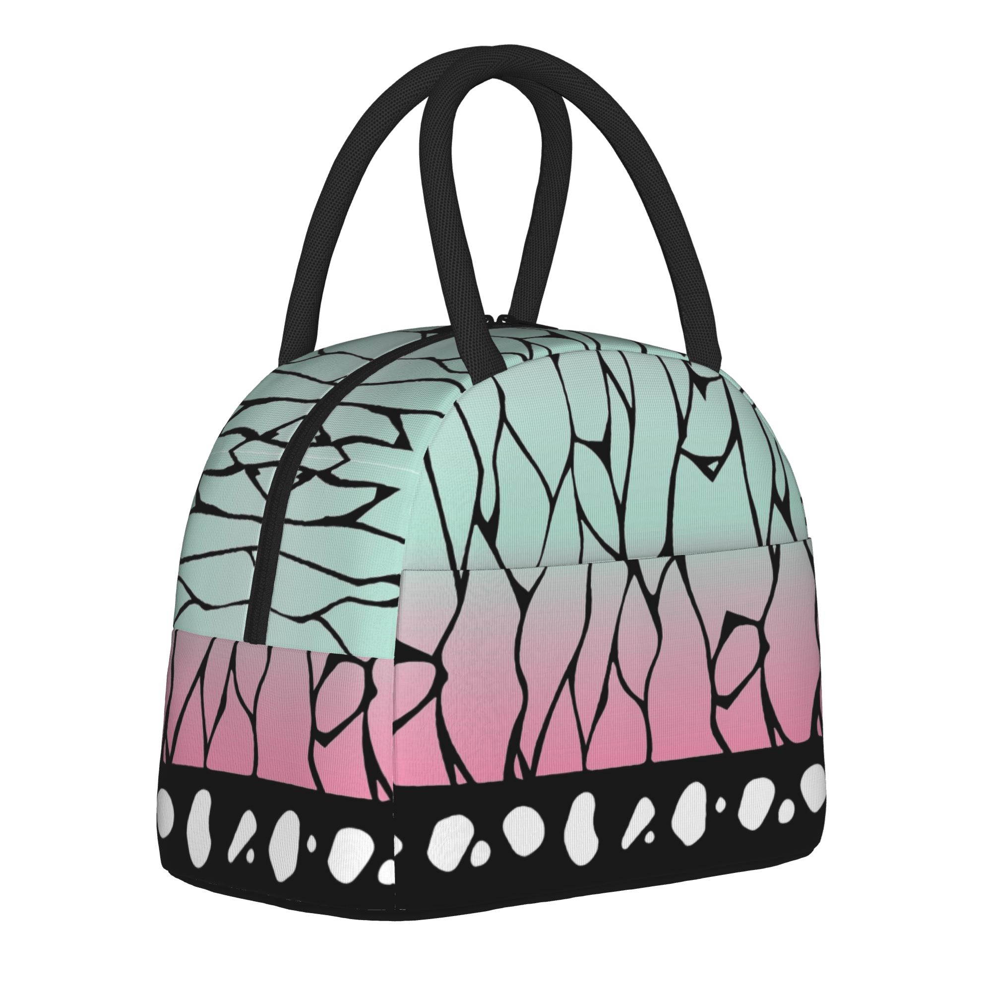 Meal Prep Bag - กระเป๋าใส่อาหารกลางวันลายอนิเมะเดมอน กระเป๋าเก็บความร้อนแบบใช้ซ้ำได้, กล่องใส่อาหารโคโช ชิโนบุ ความจุสูง กระเป๋าใส่อาหารกลางวันแบบถือ