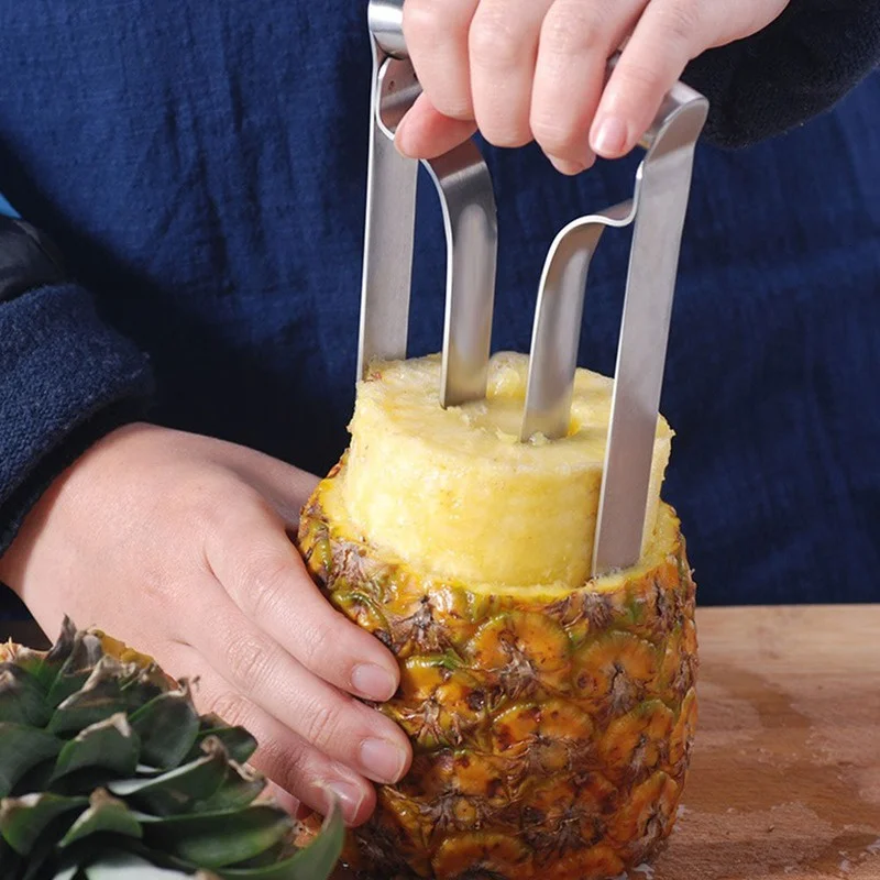 ที่ปอกและหั่นสับปะรดสแตนเลส 1  - Mango Splitter Tool บทวิจารณ์และราคา