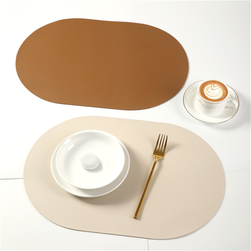 แผ่นรองจานหนัง PU สีพื้น ขนาด  - Food Prep Mat บทวิจารณ์และราคา