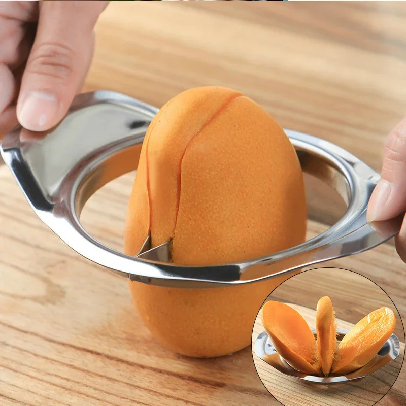 เครื่องตัดมะม่วงสแตนเลสเครื่อง - Mango Splitter Tool บทวิจารณ์และราคา