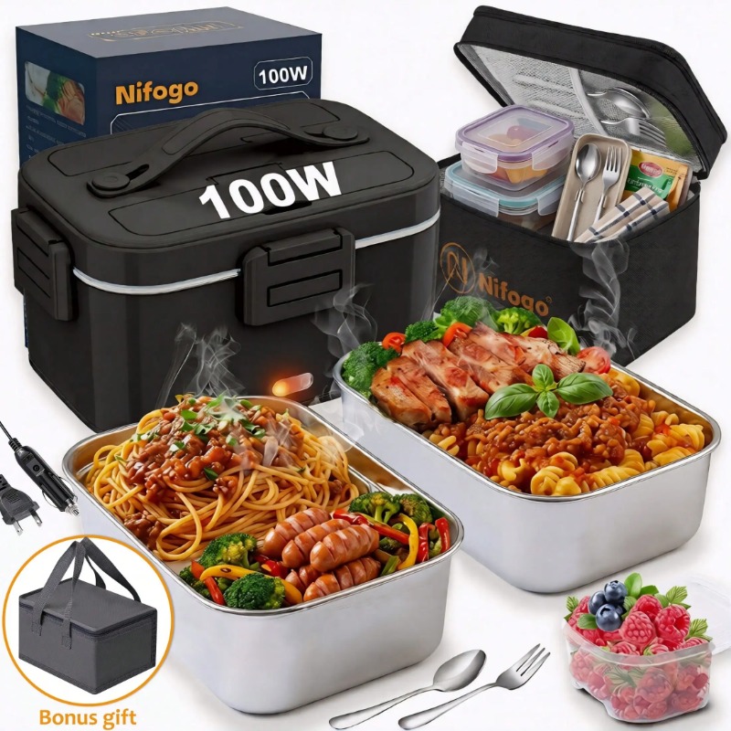 กล่องอาหารอุ่นไฟฟ้า 100W, ความ - Meal Prep Bag บทวิจารณ์และราคา