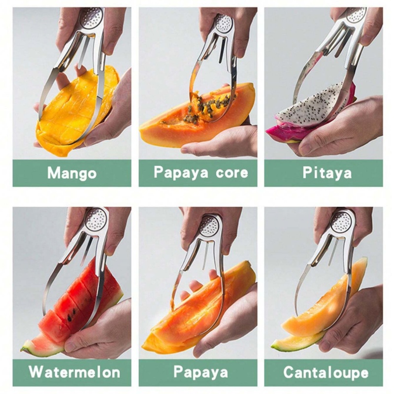 ที่ตัดมะม่วงสแตนเลส เครื่องตัด - Mango Splitter Tool บทวิจารณ์และราคา
