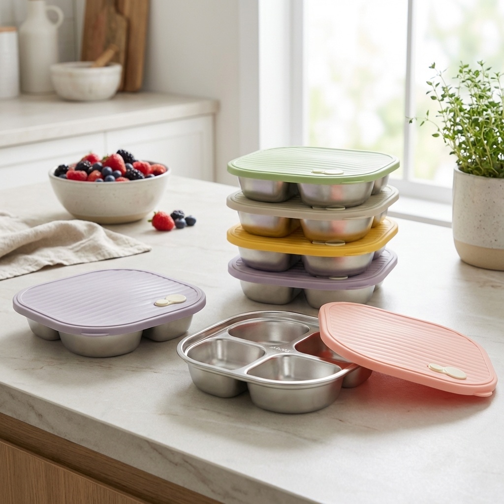 กล่องข้าวสแตนเลส 304 สำหรับไมโ - Meal Prep Diet บทวิจารณ์และราคา