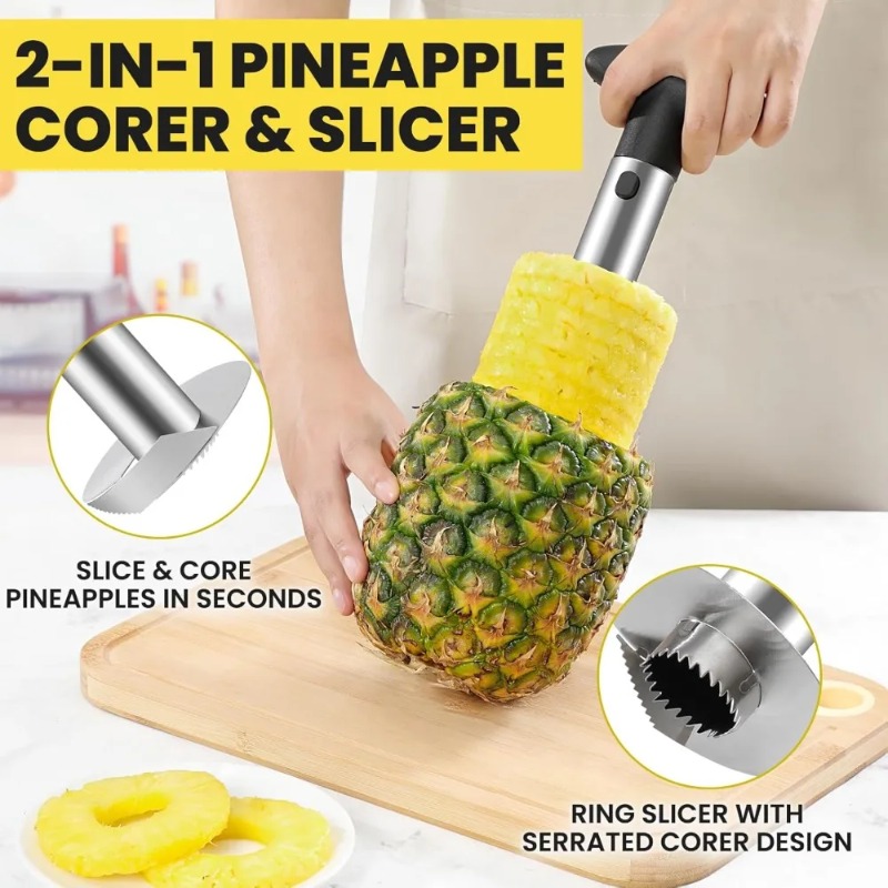 เครื่องมือปอกและหั่นสับปะรดคุณ - Mango Splitter Tool บทวิจารณ์และราคา