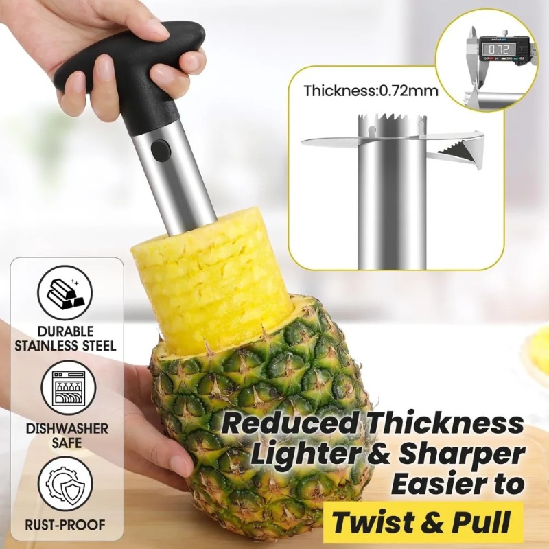 เครื่องมือปอกและหั่นสับปะรดคุณ - Mango Splitter Tool บทวิจารณ์และราคา