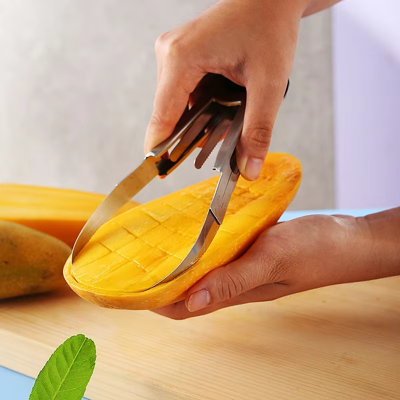 สแตนเลส Mango Splitter ผลไม้ P - Mango Splitter Tool บทวิจารณ์และราคา