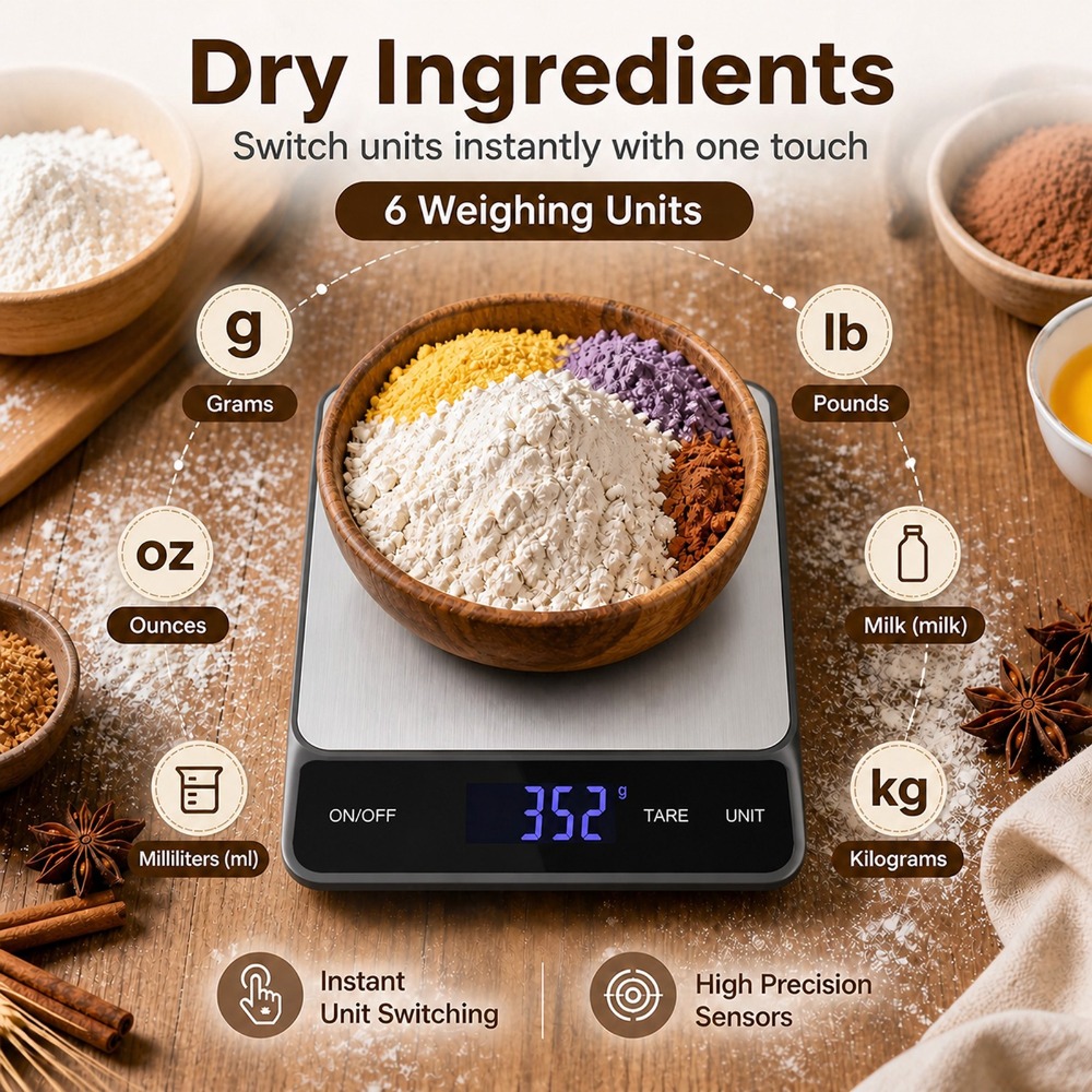 เครื่องชั่งอาหารดิจิตอลกันน้ำ  - Meal Prep Diet บทวิจารณ์และราคา